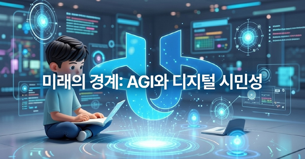 미래의 경계 : AGI와 디지털 시민성